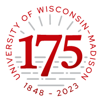 University of Wisconsin-Madison 175 Year Anniversary Logo